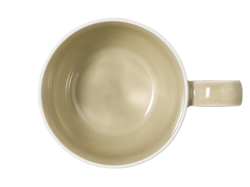 Seltmann Weiden Beat Sandbeige uni Espressoobertasse 0,11l mit Relief