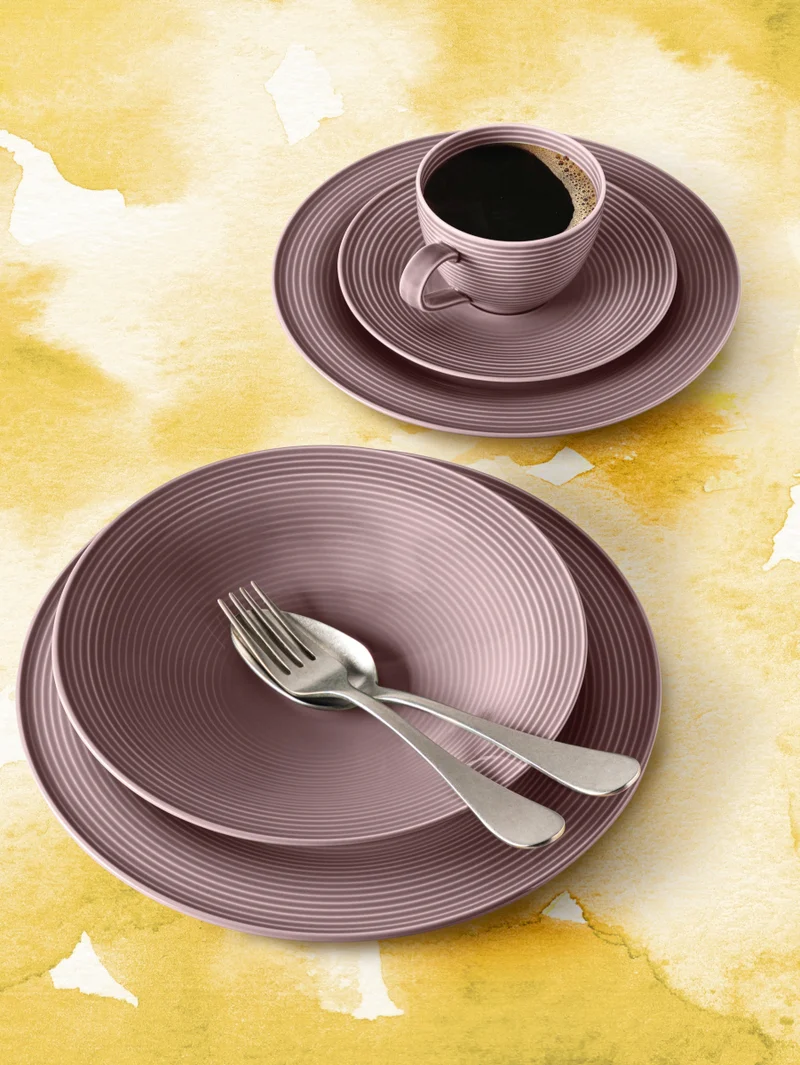 Seltmann Weiden Beat Altrosa uni Kombi-Untertasse groß 16,5cm