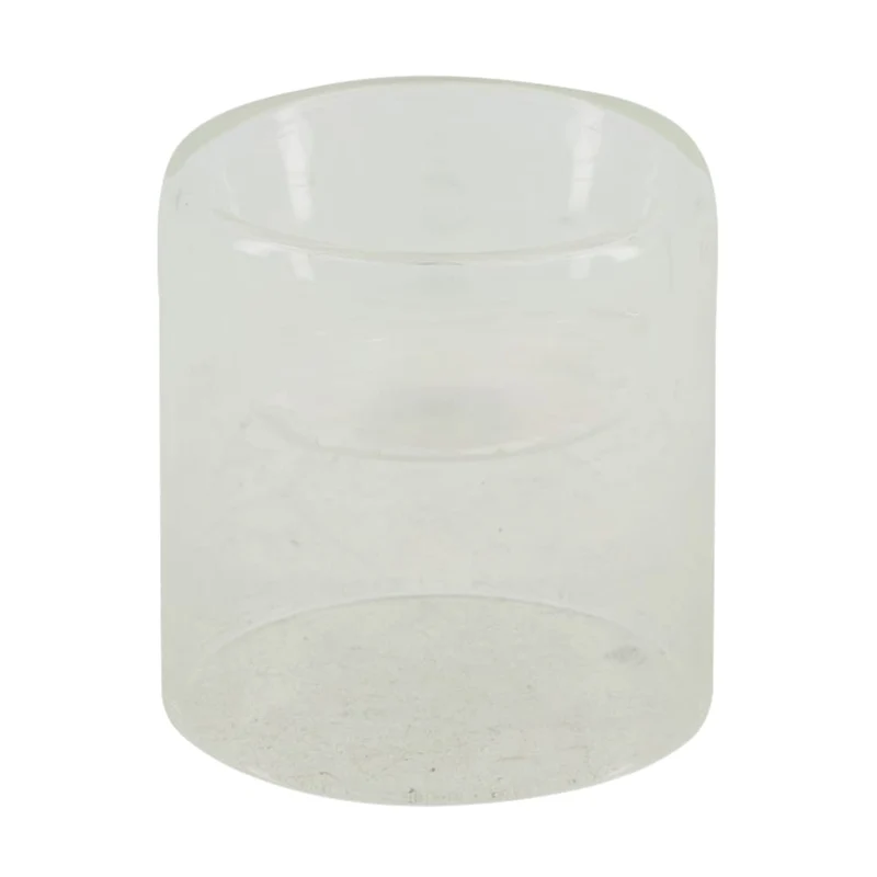 Teelichthalter Glas 5.8x5.8x6cm Transparent