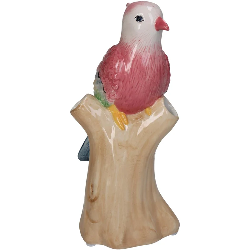 Ornament Vogel Dolomit Multi 8,5x8,5x20cm