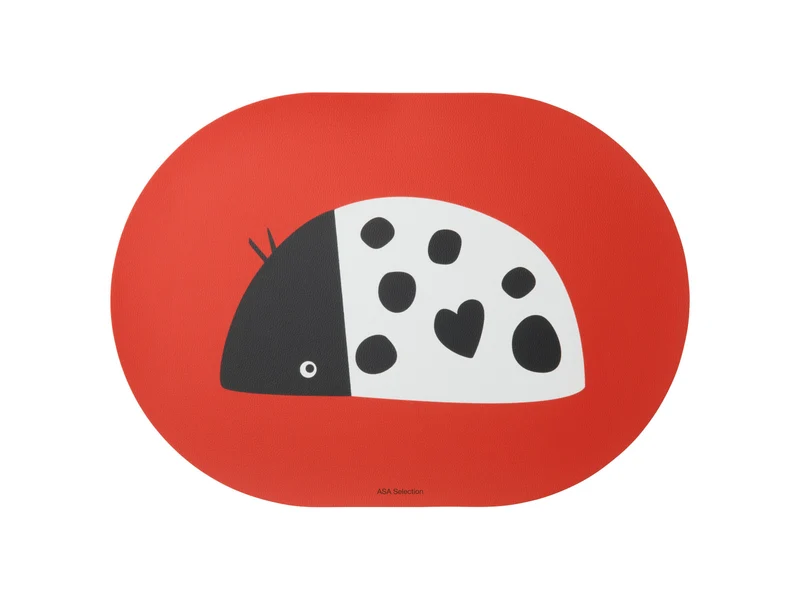 ASA buddies Tischset Marienkäfer 46x33cm