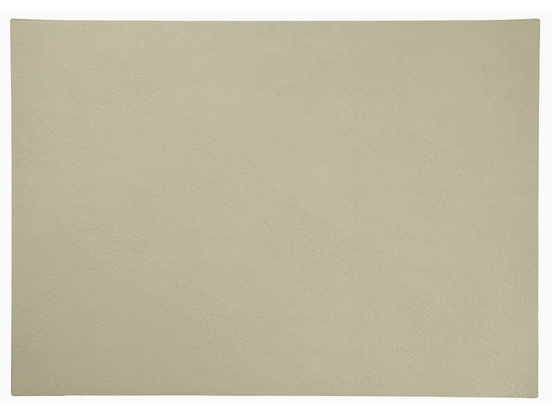 ASA vegan leather Tischset oatmeal 46x33cm