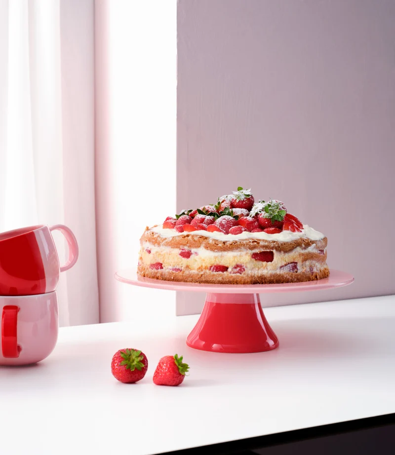 ASA grande Tortenplatte strawberry smoothie Ø 29 cm