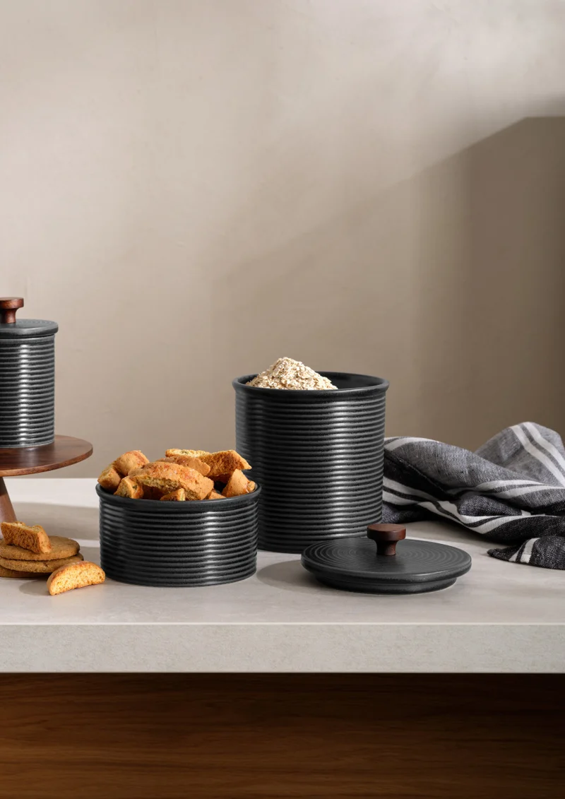 ASA kitchen'art Vorratsdose schwarz Ø 13,5 cm