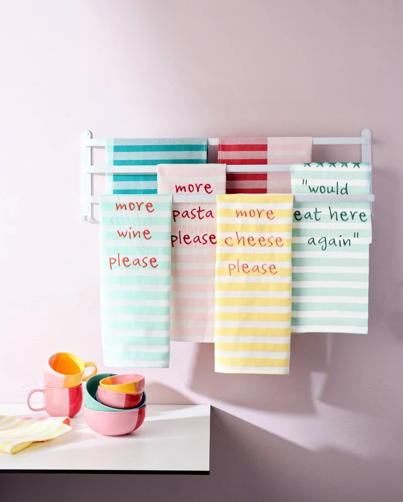 ASA textil Geschirrtuch more cheese please 50x70 cm