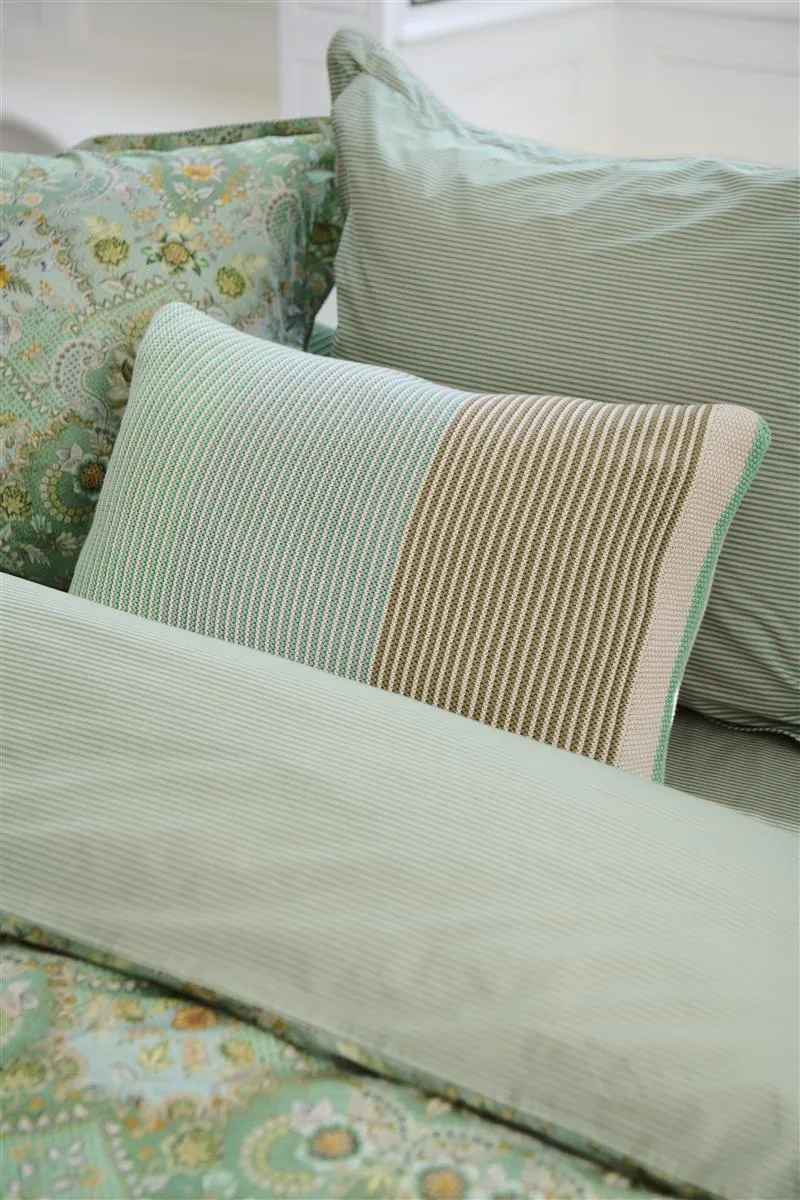 PIP STUDIO Blockstripe Cus Kissen light green 40x60cm (1 Stück)