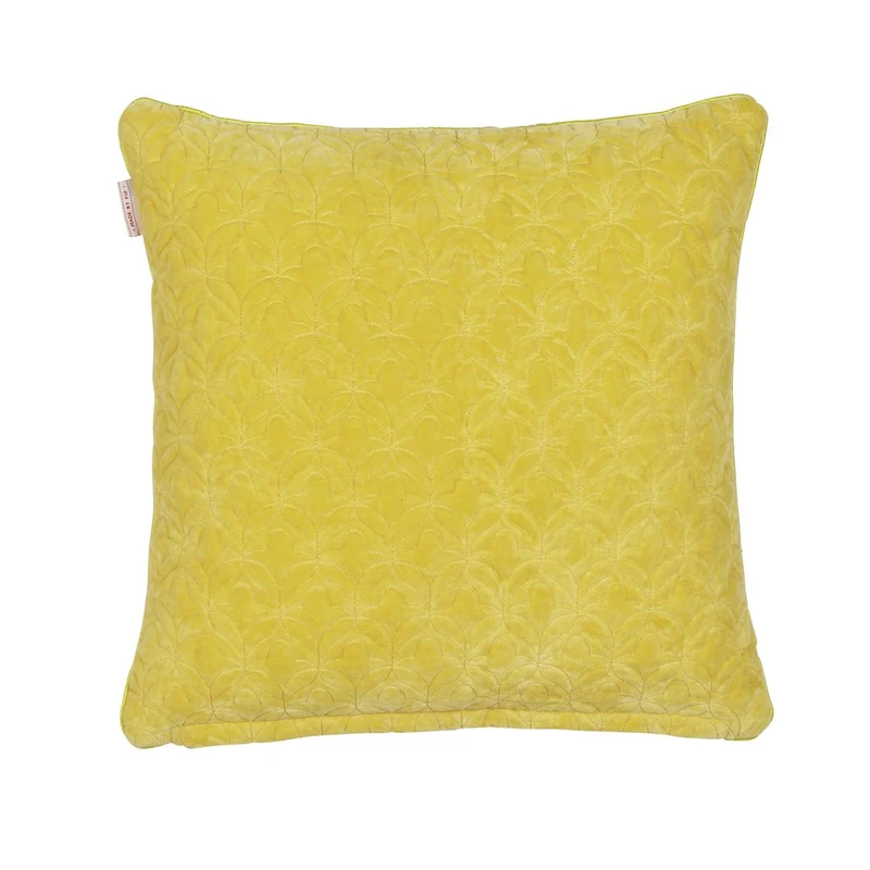 PIP STUDIO Quilty Dreams Kissen bright yellow 45x45cm (1 Stück)