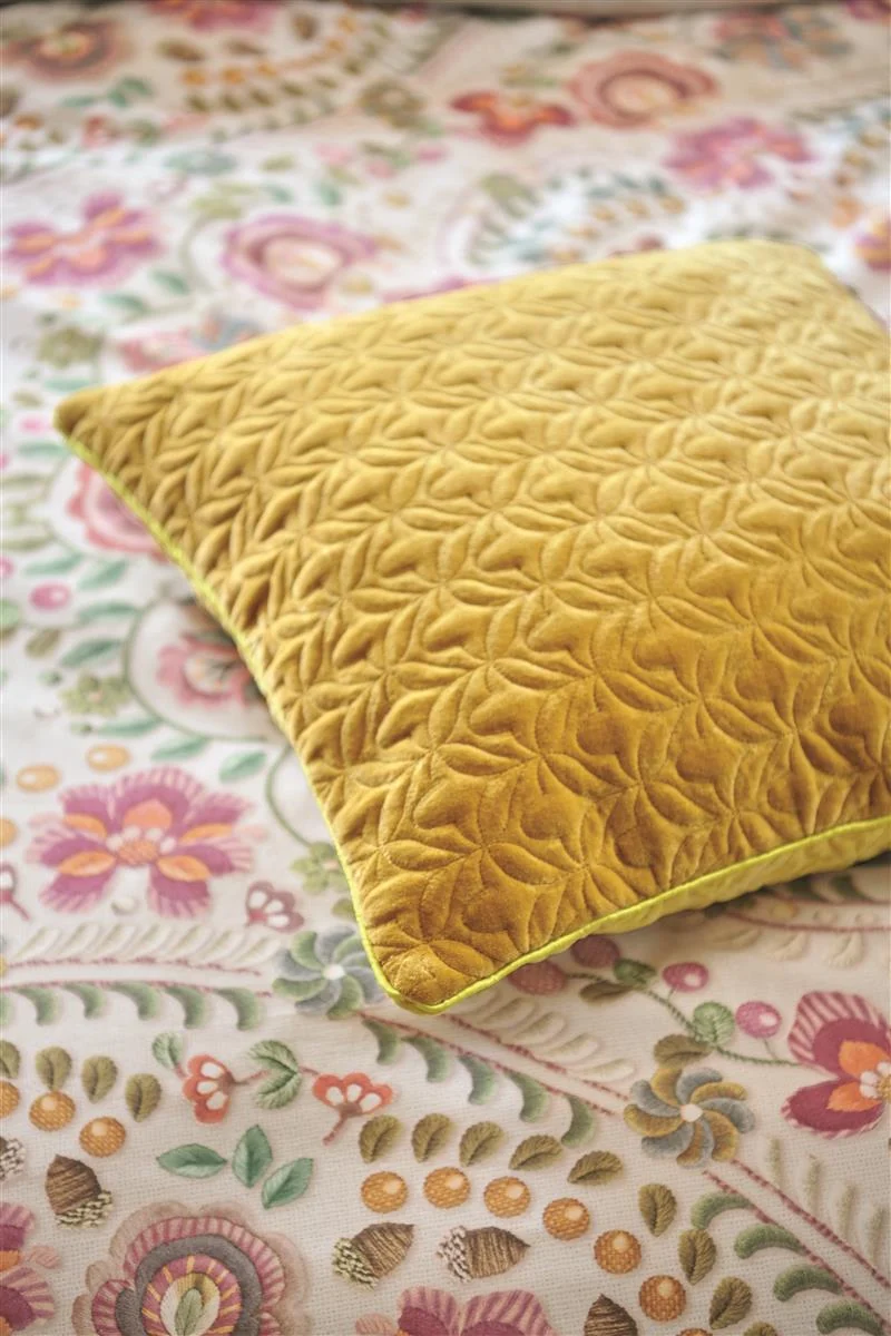 PIP STUDIO Quilty Dreams Kissen bright yellow 45x45cm (1 Stück)