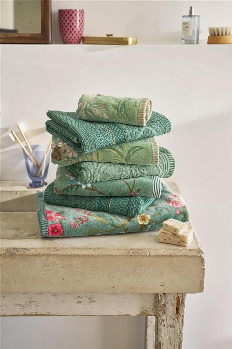 PIP STUDIO Secret Garden Handtuch green 55x100cm (1 Stück)