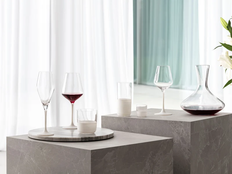 Villeroy & Boch Manufacture Rock blanc Longdrinkbecher Set 4tlg
