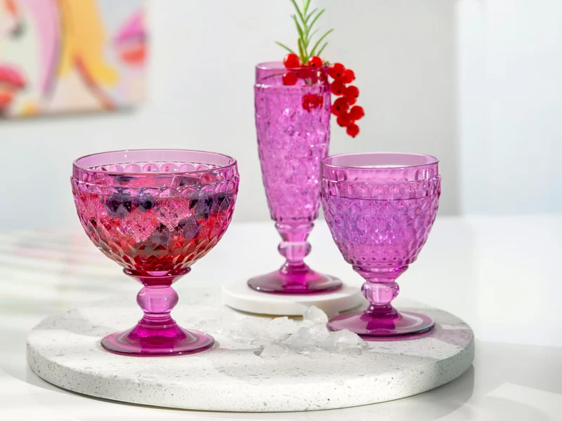 Villeroy & Boch Boston Berry Sektglas lila 0,12l