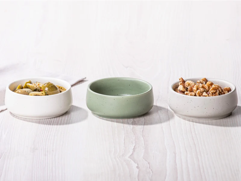 Ladelle ELEMENTS Schalenset flach assortiert Set3