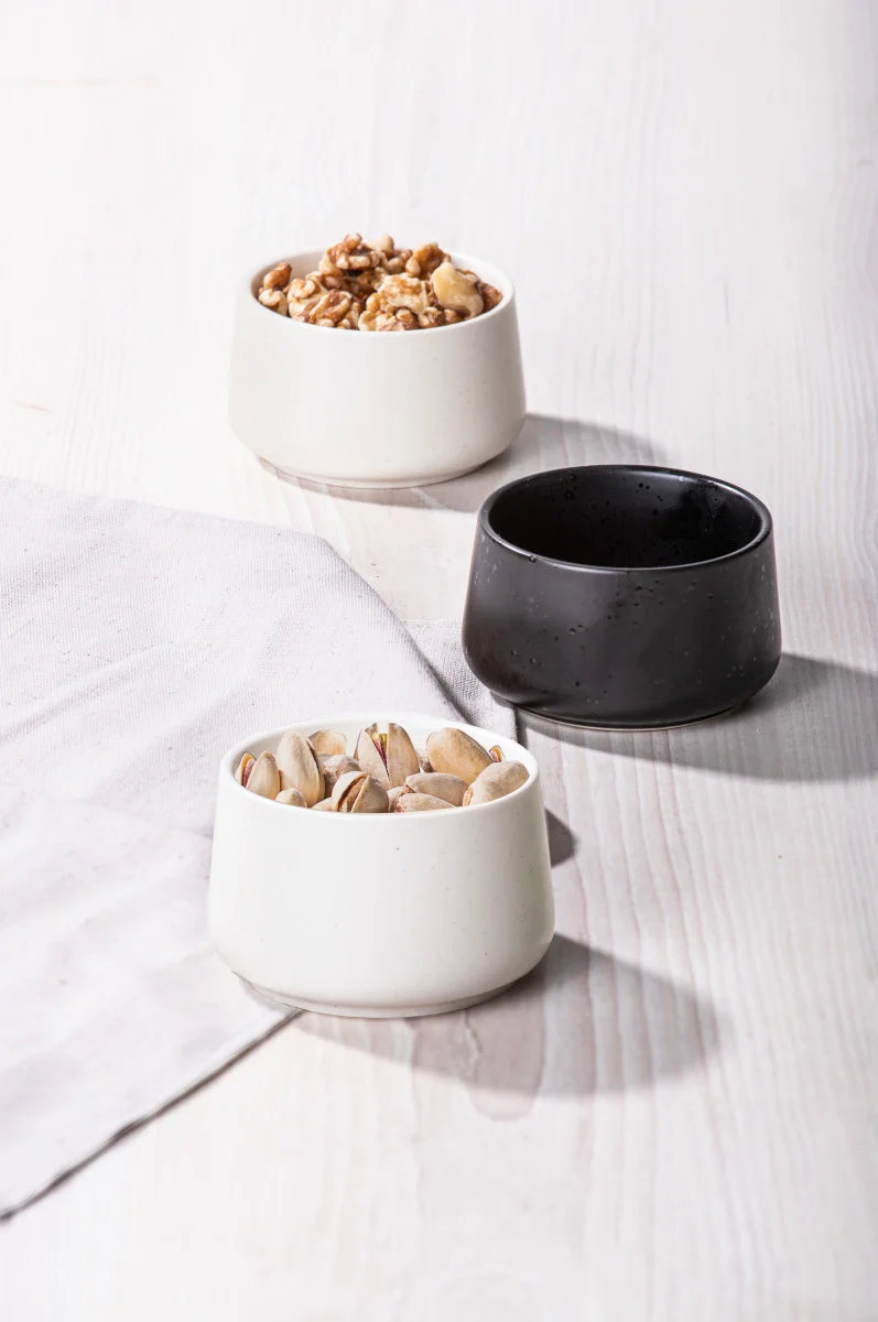 Ladelle ELEMENTS Schalenset mittel onyx Set3