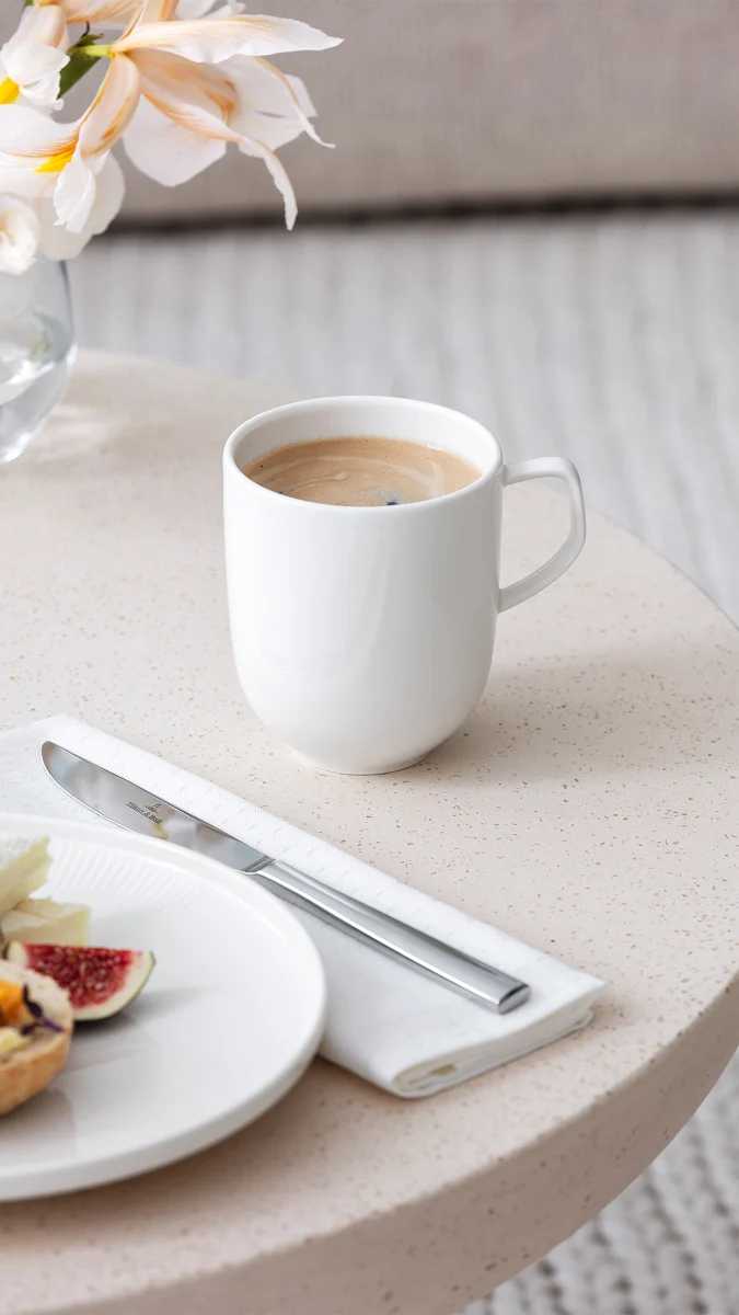 Villeroy & Boch Afina Becher m.H. weiß 0,3l