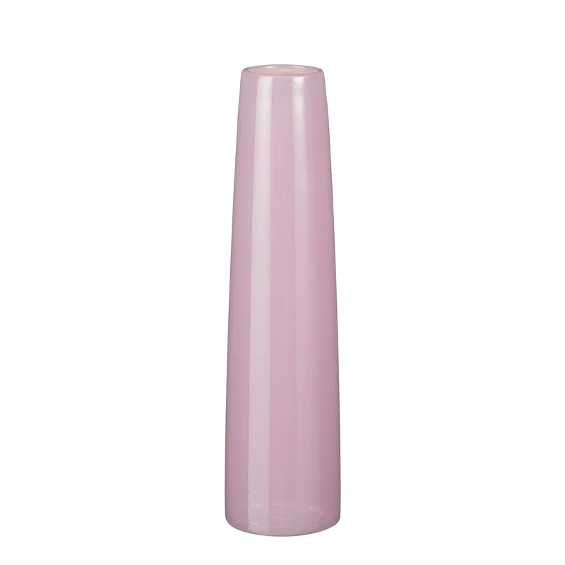 Xandra einzelne Blumenvase flieder - h37.5xd10cm - Glas
