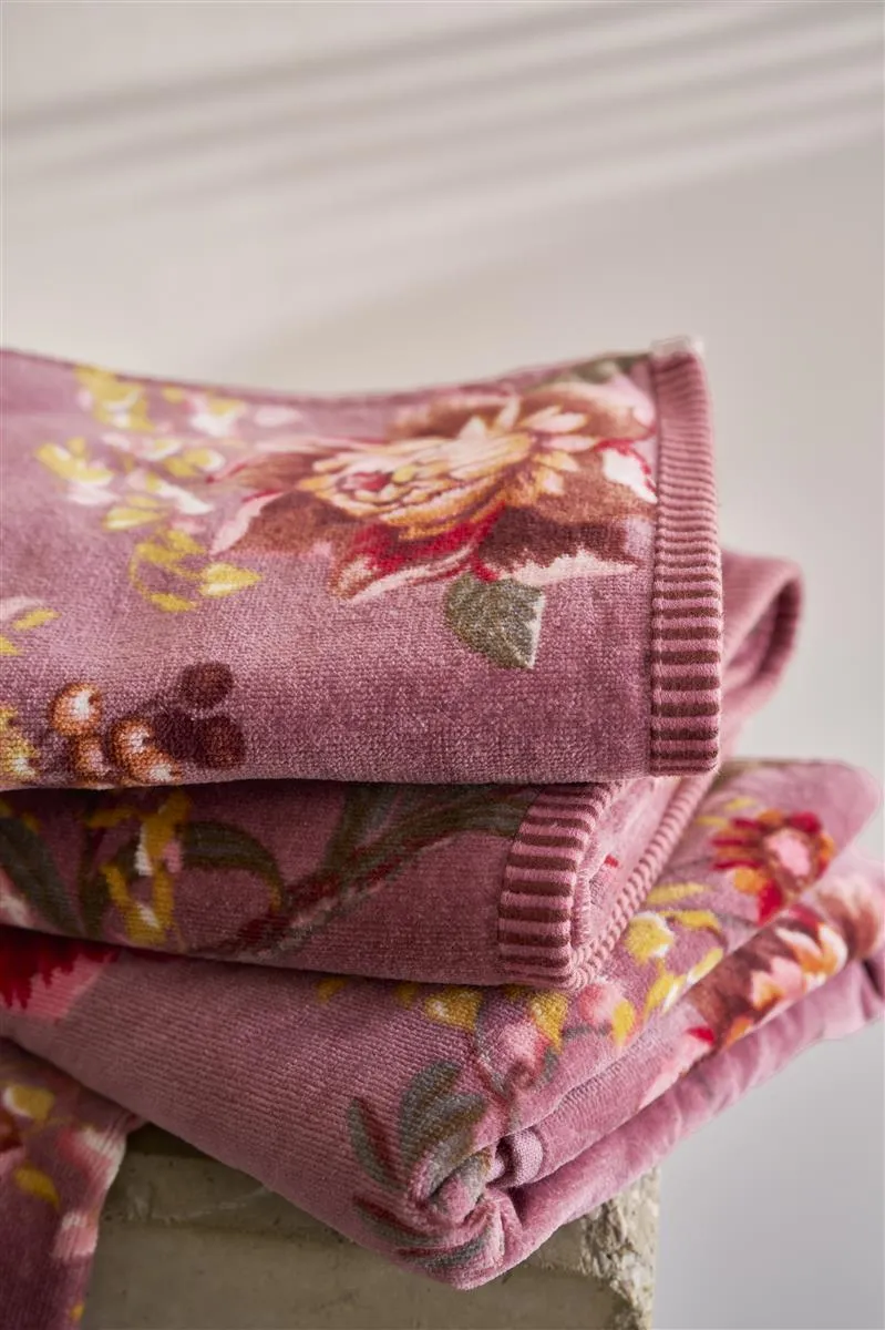 PIP STUDIO Secret Garden Handtuch mauve 55x100cm (1 Stück)