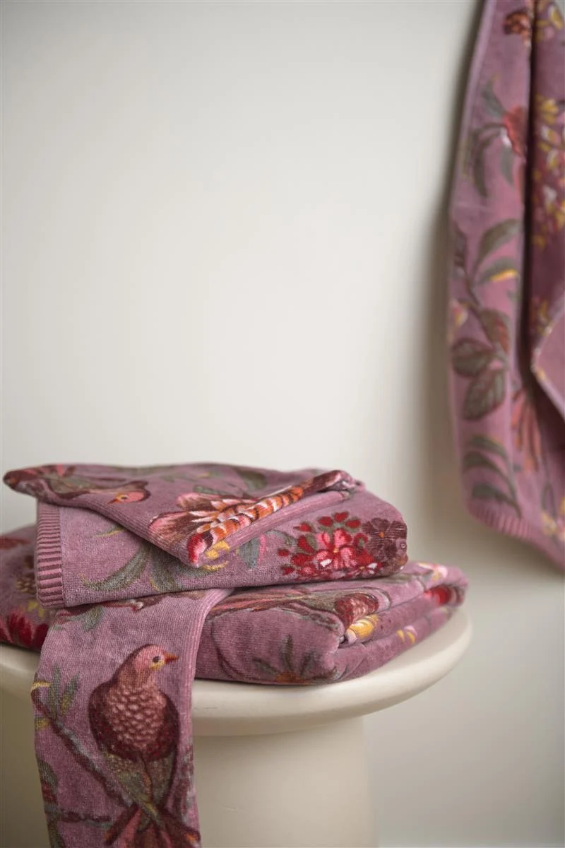 PIP STUDIO Secret Garden Handtuch mauve 55x100cm (1 Stück)