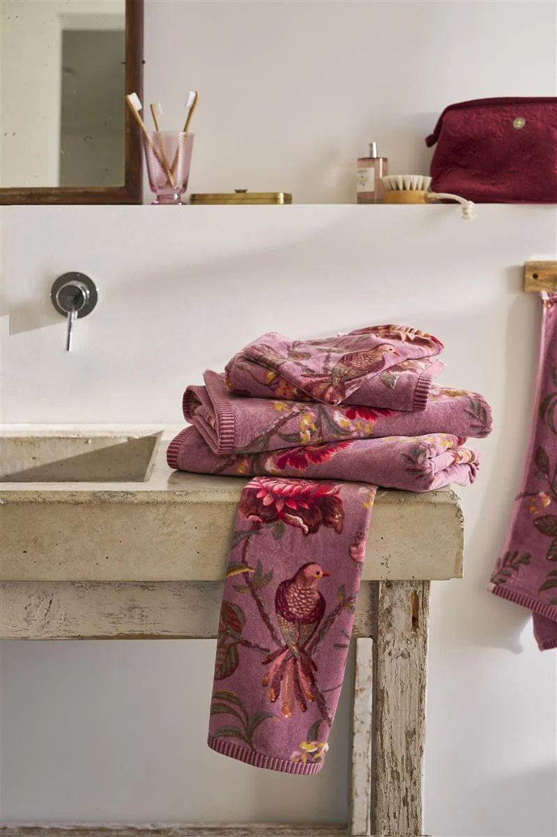 PIP STUDIO Secret Garden Duschtuch mauve 70x140cm (1 Stück)