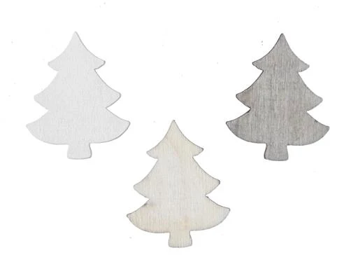 pb. 20 Elche aus Holz 3 Esel natur 3/5/7 cm