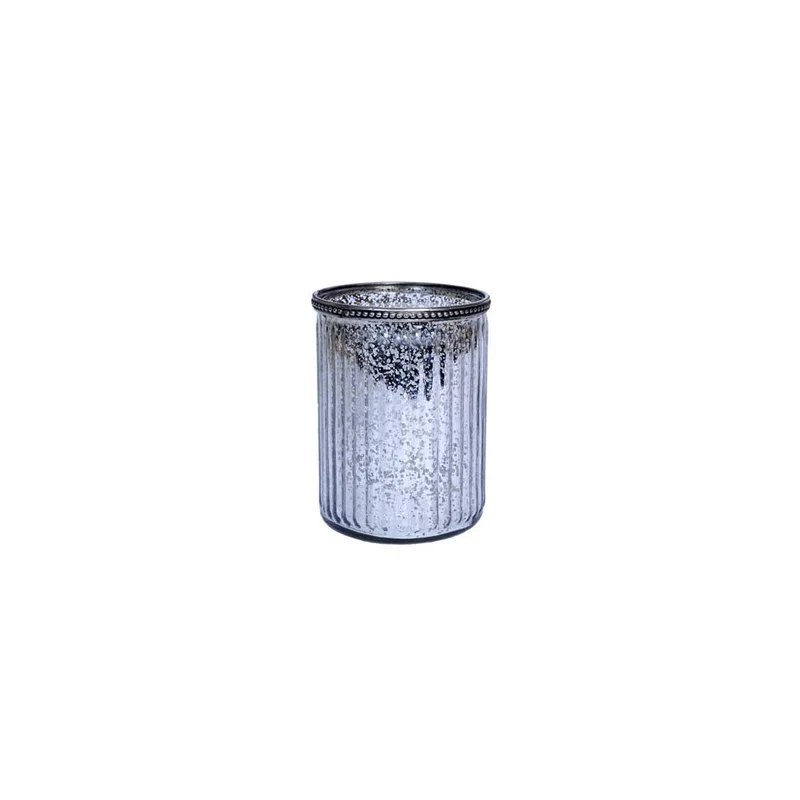 Teelichthalter Nordin 8cm Grau