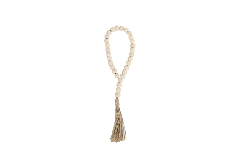 Hanger "Boaz" S naturel riet 40x33x1cm