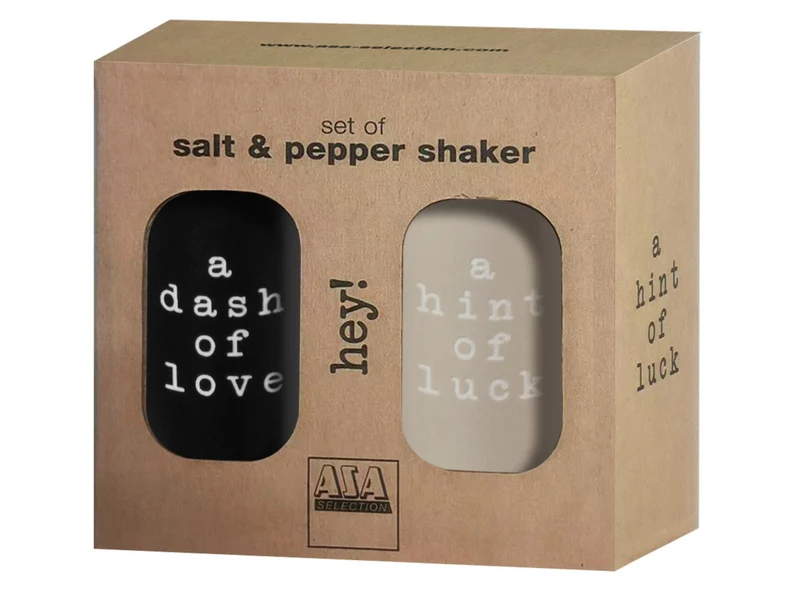 ASA hey! Salz-/ Pfeffersteuer Set Ø 3,2cm