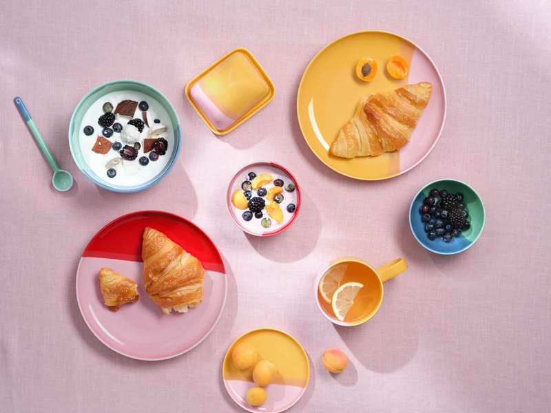 ASA joy Set Löffel smoothie colors 10 cm Set3