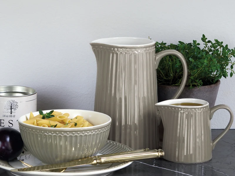 Greengate Alice Eierbecher warm grey 6,5 cm Set6