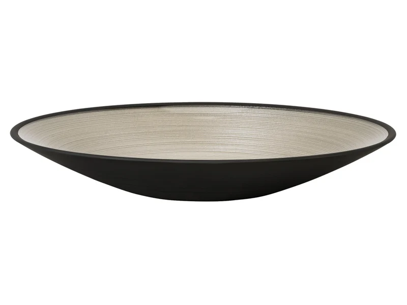 Rosenthal Glass Bowls Black Schale flach 31 cm
