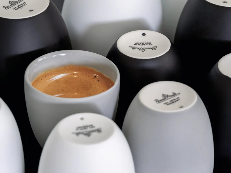 Rosenthal the cup+ Gentle Grey Espresso doppelwandig 0,08l