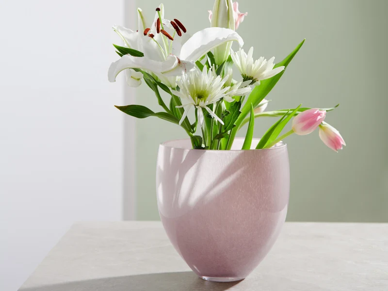 ASA Selection oliveira Vase hibisco rose 18,5x19cm