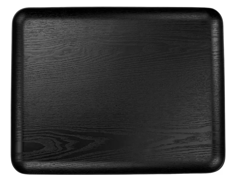 ASA Selection wood Holztablett rechteckig schwarz 36x38cm