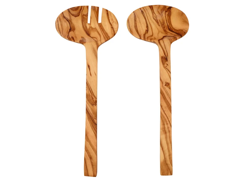 ASA Selection wood Salatbesteck Olivenholz 26x7cm