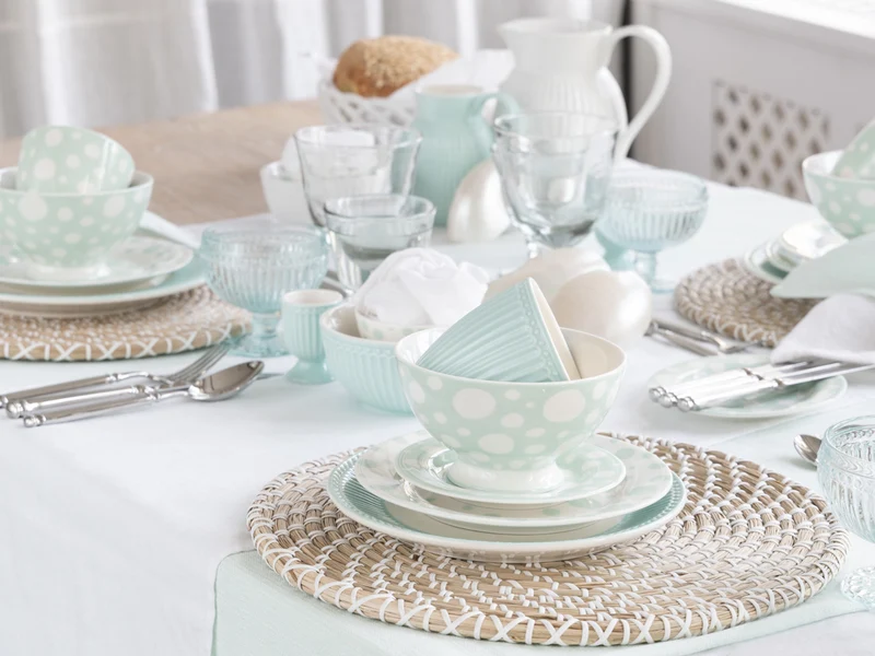 Greengate Neva Soup Bowl mint 15cm