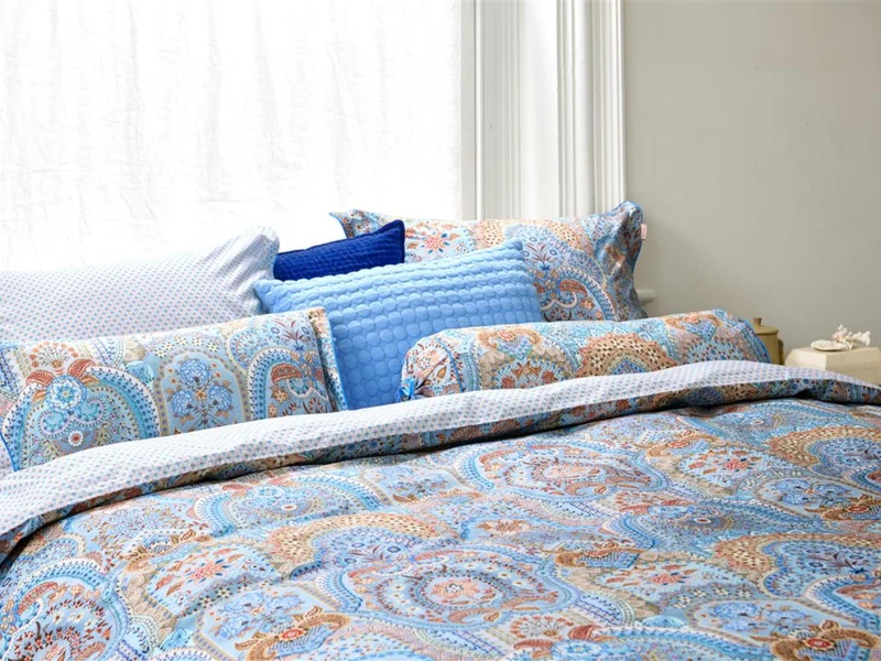 PIP STUDIO Jabali Bettwäsche blau 135x200cm (1 Set)
