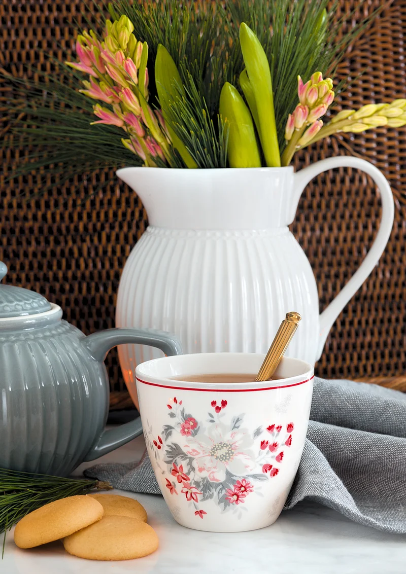 Greengate Alice Müslischale white 14 cm Set6