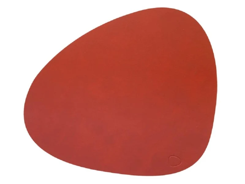 LIND DNA NUPO Tischset Curve L sienna 37 x 44 cm