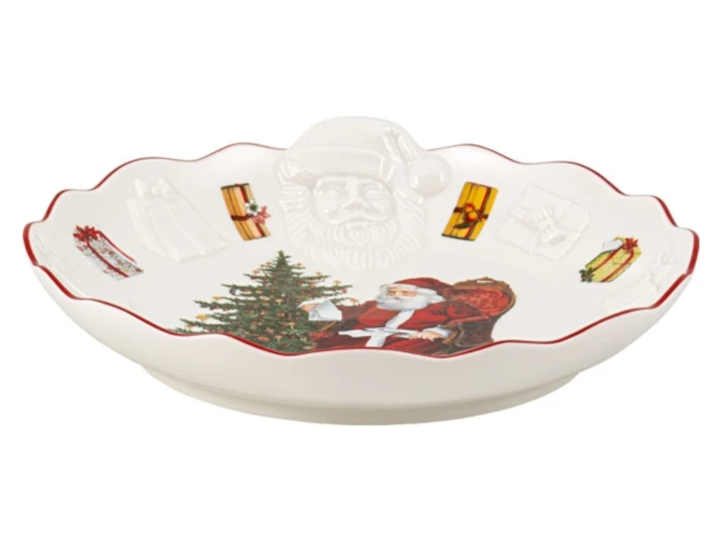 Villeroy & Boch Toy's Fantasy Schale Santa Relief Wunschzettel