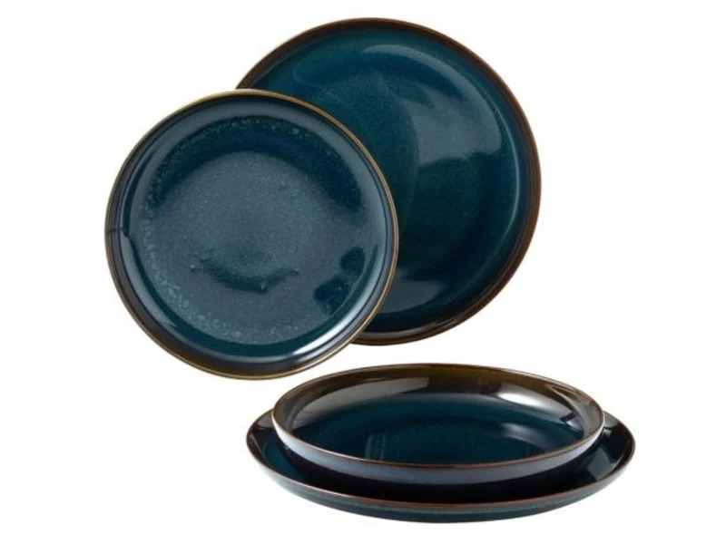 like. by Villeroy & Boch Crafted Denim blau Tafelset 4tlg