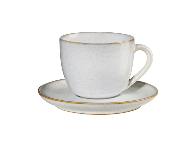 ASA SAISONS Cappuccinotasse mit Untert. sand 0,23 l