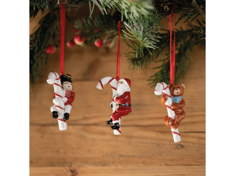 Villeroy & Boch Nostalgic Ornaments Ornamente Zuckerstange 3tlg.