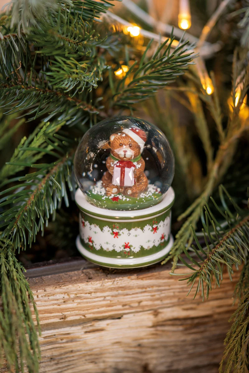 Villeroy & Boch Christmas Toys Schneekugel klein Bär