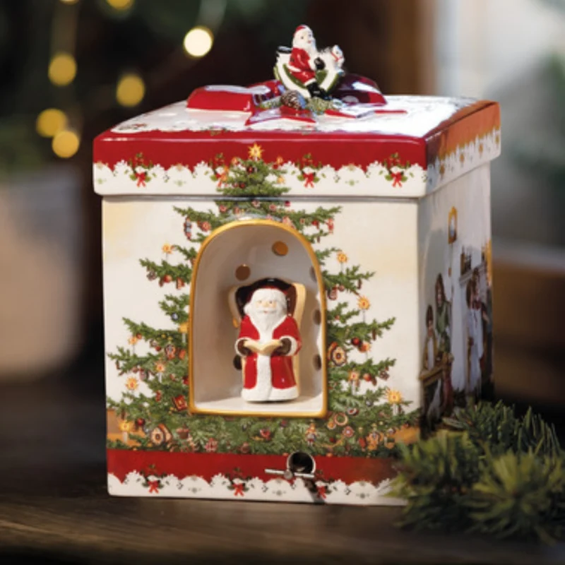 Villeroy & Boch Christmas Toys Spieluhr Paket eckig Kinder