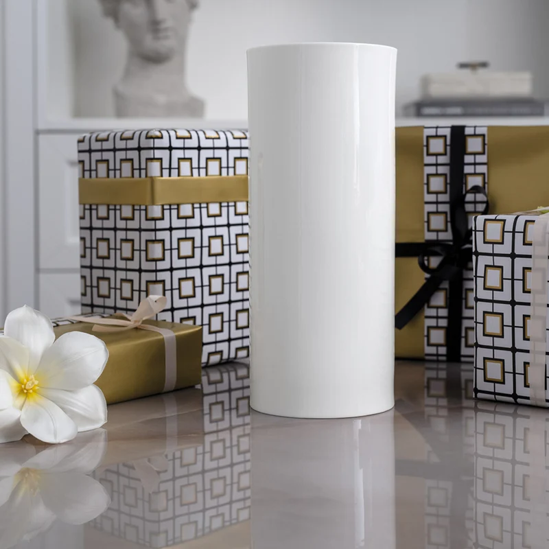 Villeroy & Boch Signature Metrochic Blanc Vase hoch 13 x 30,5 cm
