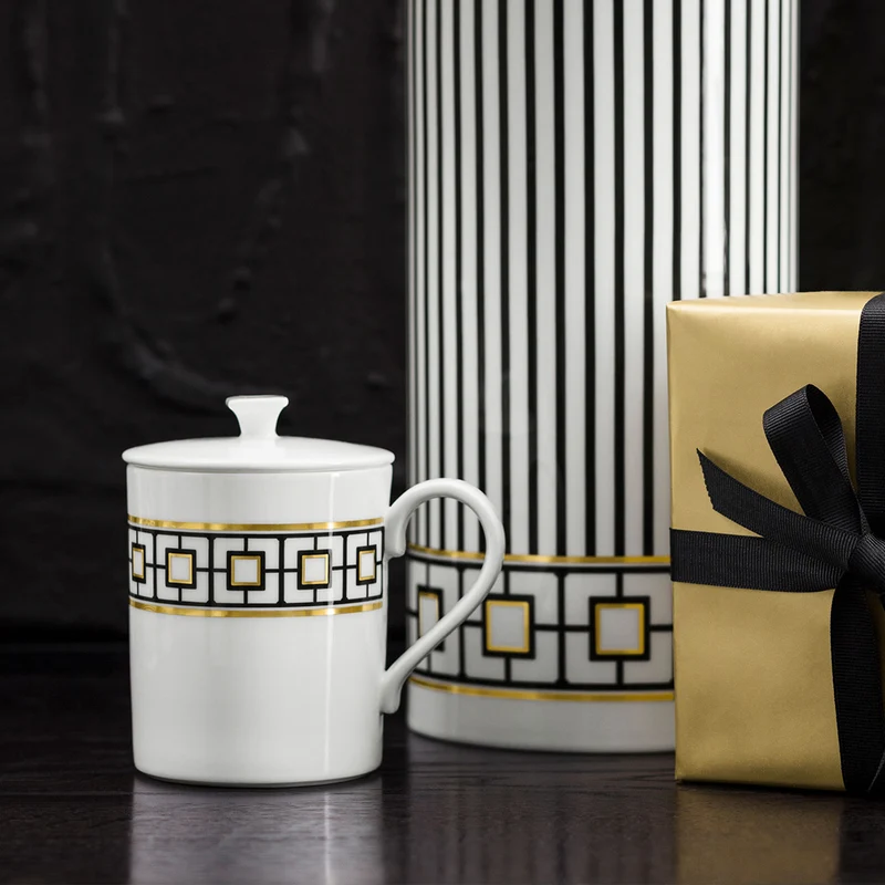 Villeroy & Boch Signature Metrochic Becher mit Deckel 0,32 l