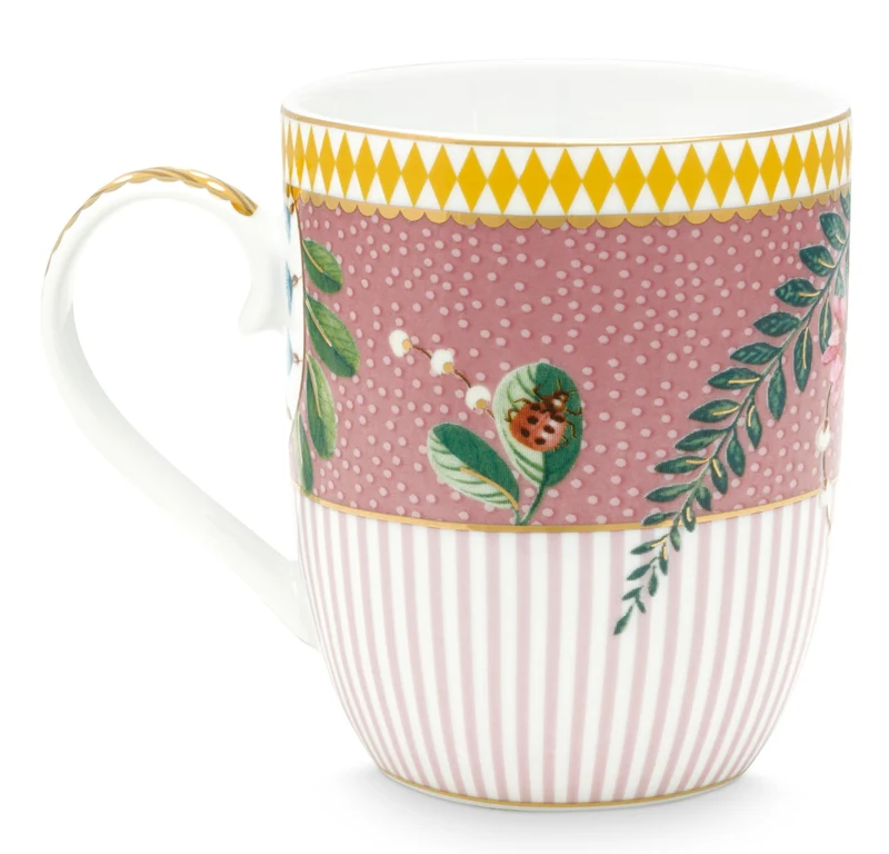 PIP STUDIO La Majorelle Becher small pink 0,145 l