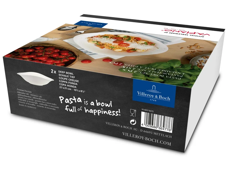 Villeroy & Boch Vapiano Pastaschale Set 2tlg. 27 x 21 cm