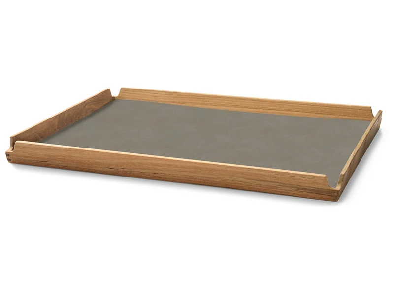 LIND DNA Nupo Tablett Teak Square L airy