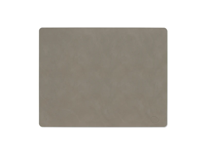 LIND DNA Nupo Tischset Square L flint grey