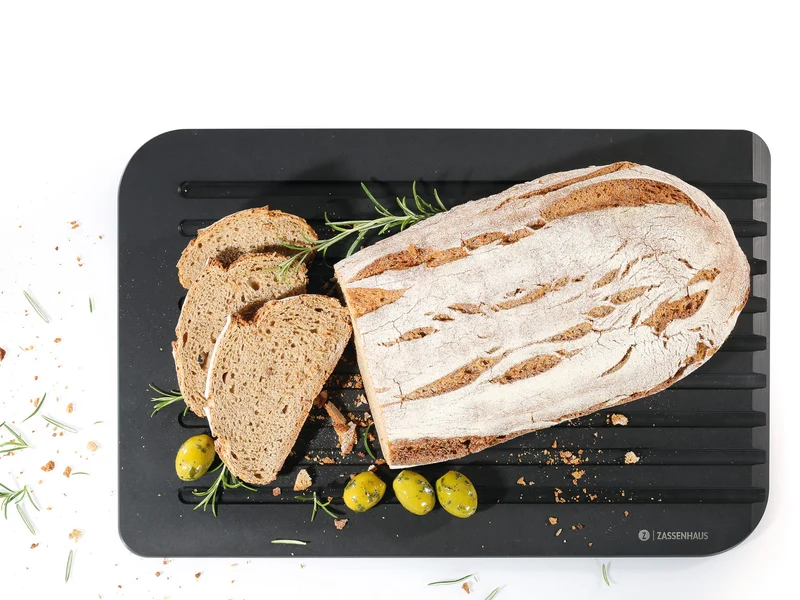 Zassenhaus COMFORT PLUS Brotschneidbrett 42 x 27,5 x 0,9 cm